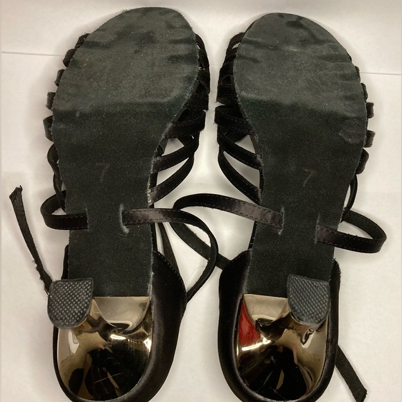 *SOLD ELSEWHERE* GFranco “Eclipse” Latin dance shoes - Picture 4 of 9